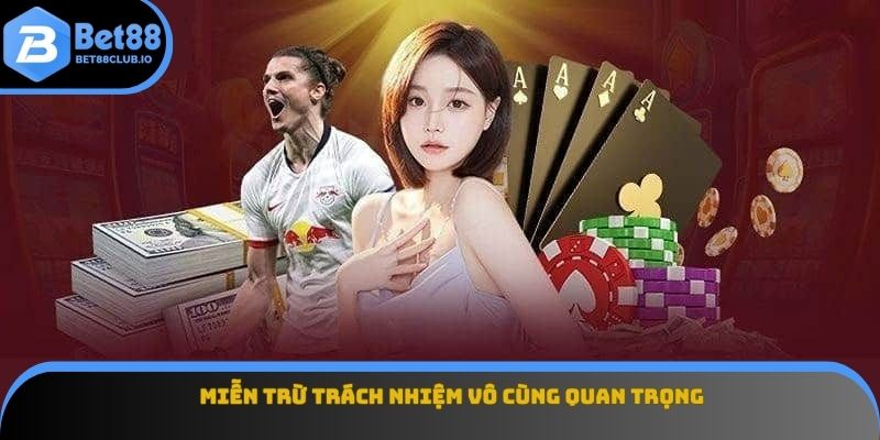Miễn trừ trách nhiệm vô cùng quan trọng