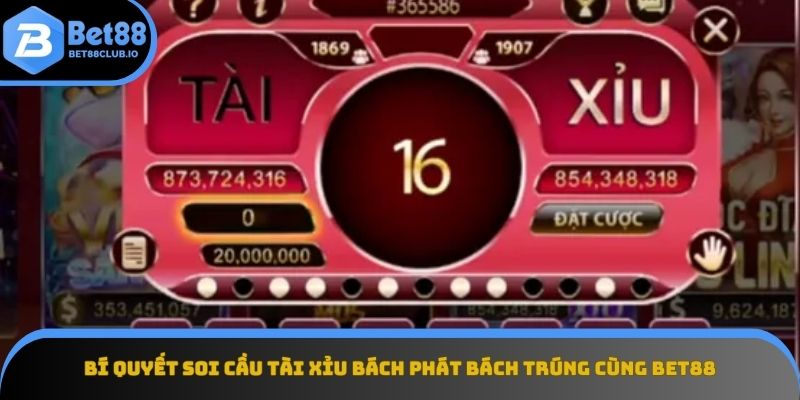 soi cầu tài xỉu